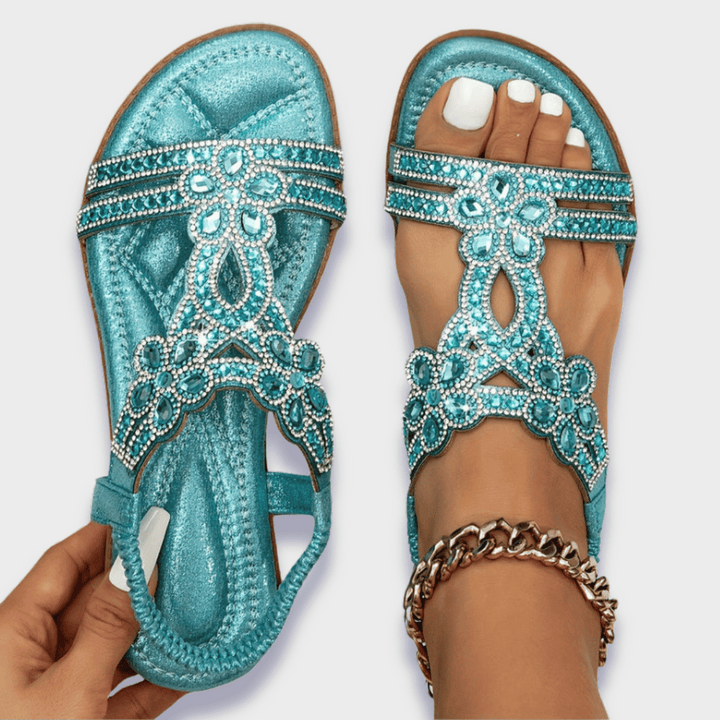 Franziska | Sandales Boho Orthopédiques en Matériaux de Qualité Supérieure