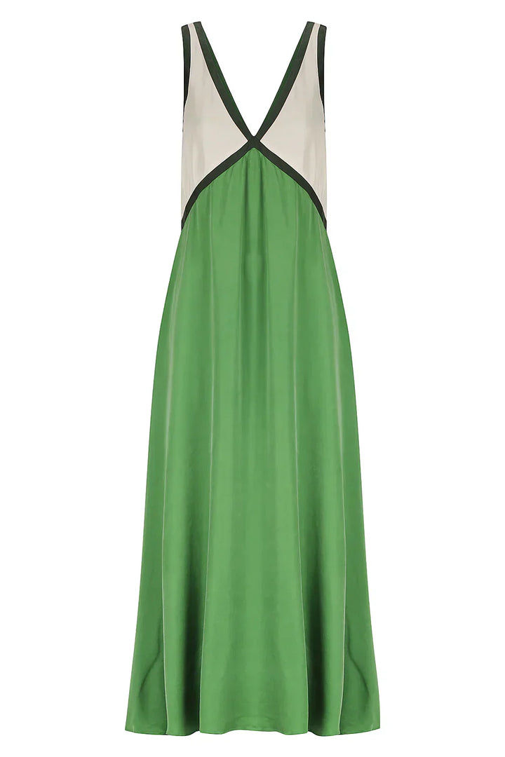 Jacky – Robe longue légère à col en V