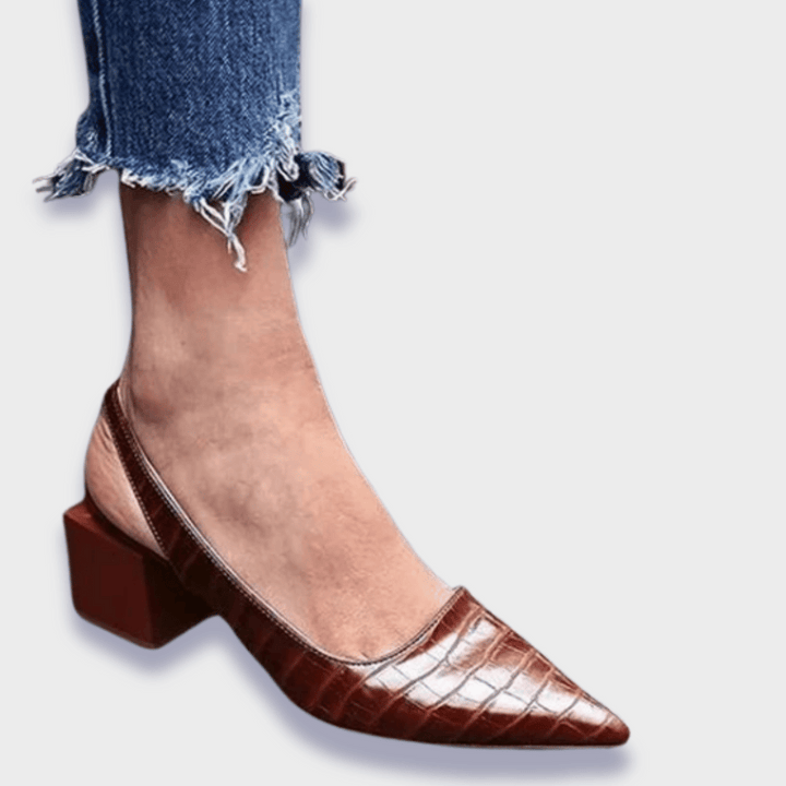 Heidi | Chaussures orthopédiques en simili cuir de qualité supérieure