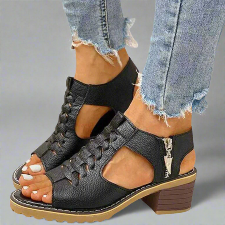 Gertrud | Sandales Orthopédiques avec Confort Supérieur au Niveau du Talon