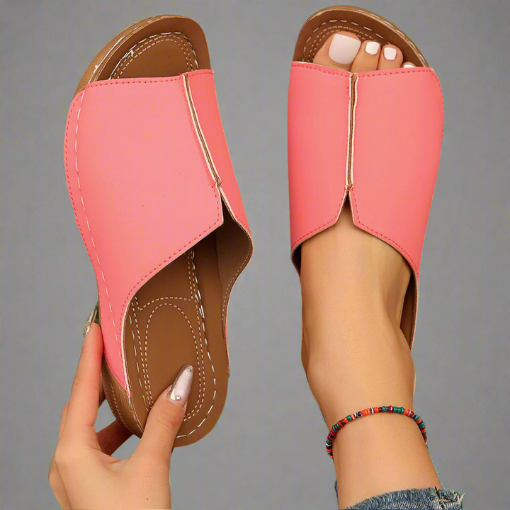 Noemi | Sandales Wedge Artisanales en Matériaux de Qualité Supérieure