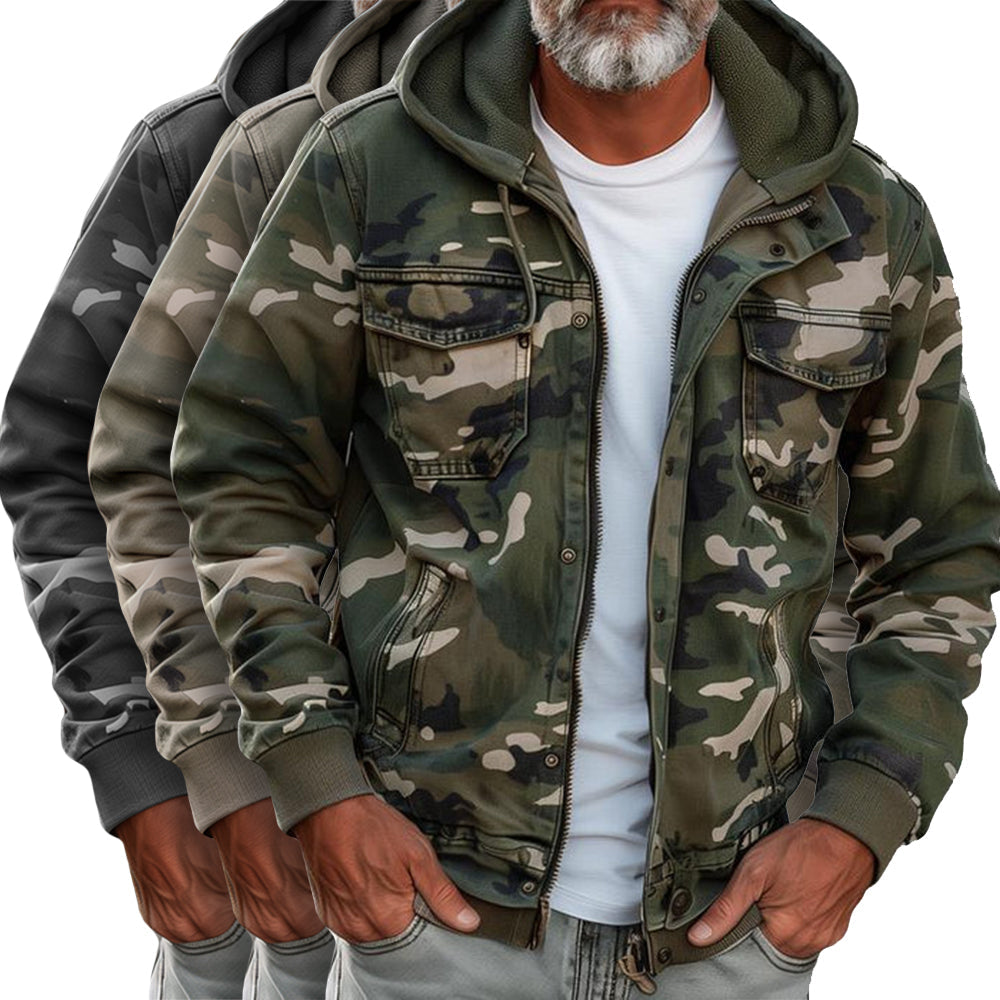 Veste Sami avec motif camouflage