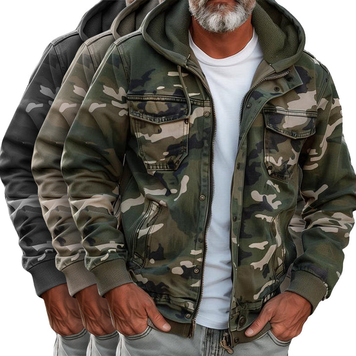 Veste Sami avec motif camouflage
