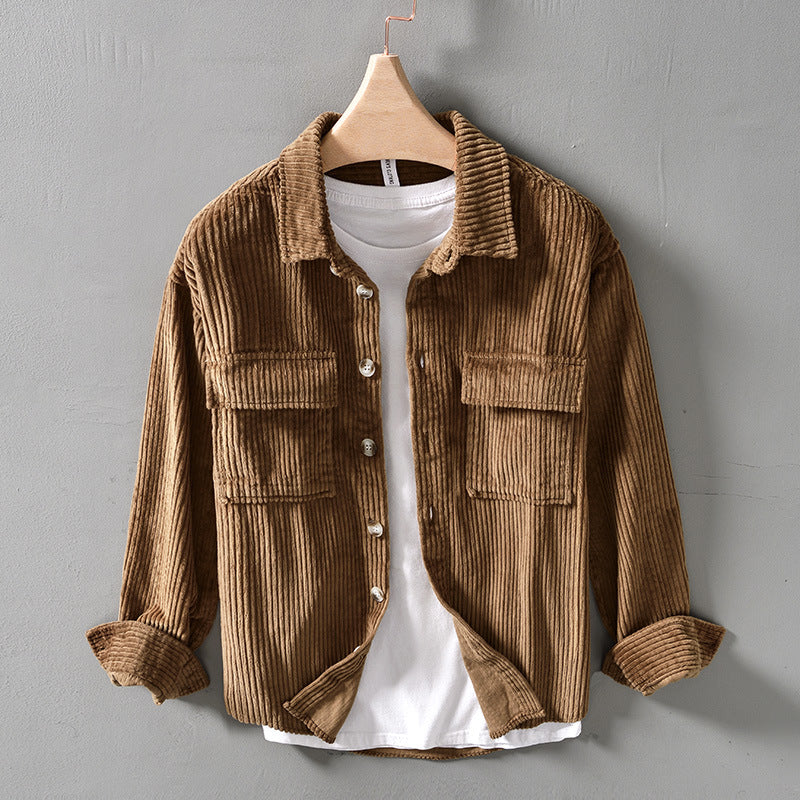 Marco™ | Veste en velours côtelé vintage