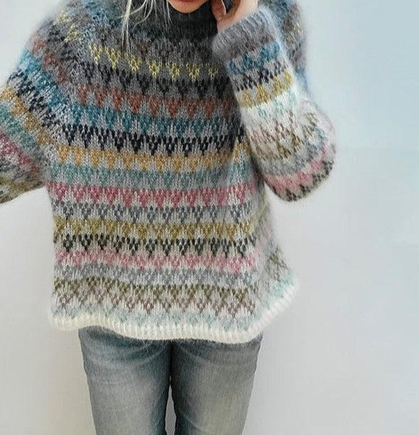 Carol | Pull en tricot confortable fait main