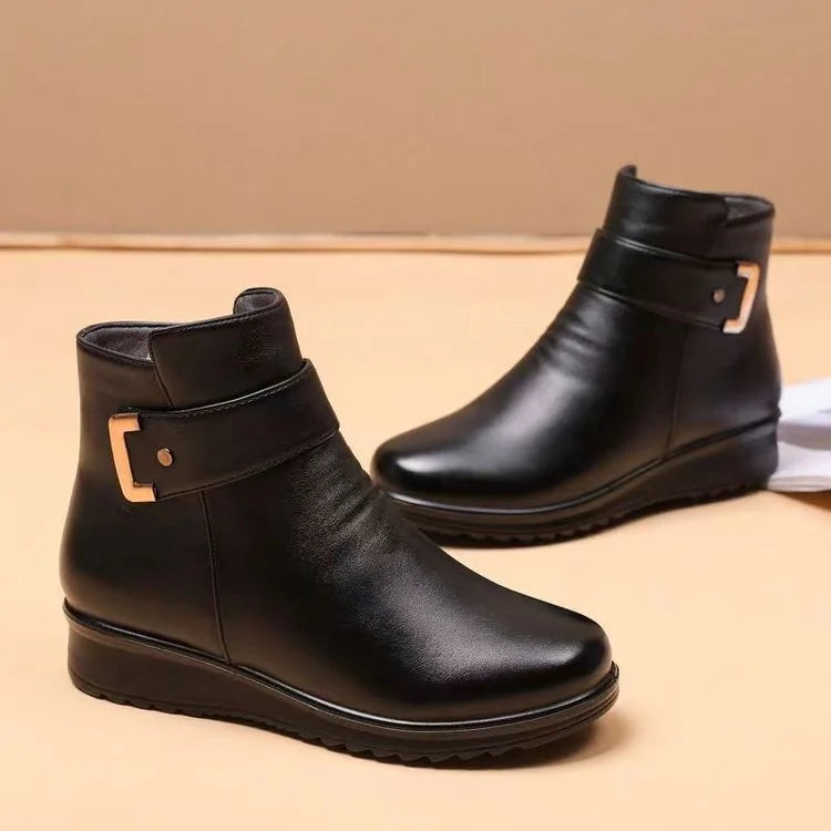 Liora | Bottes en cuir confortables