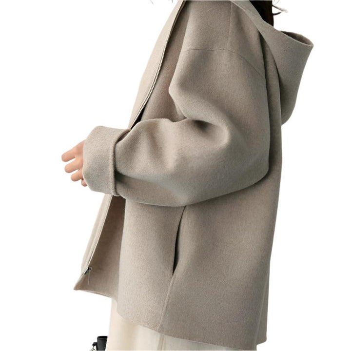 Laurent™ | Manteau zippé en laine Marlow