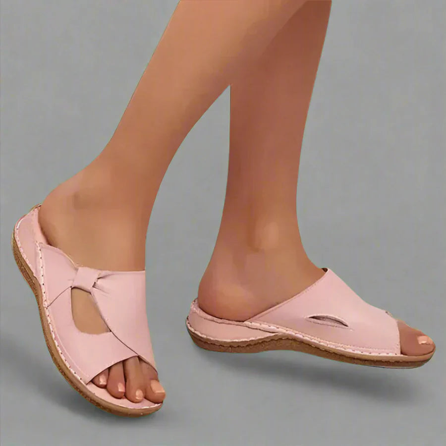 Yvonne | Sandales Orthopédiques en Cuir de Qualité Supérieure