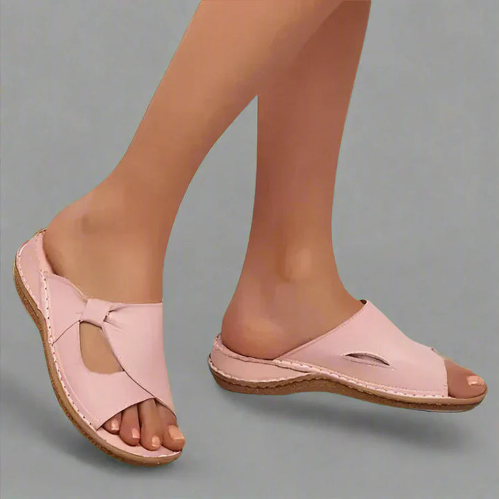 Yvonne | Sandales Orthopédiques en Cuir de Qualité Supérieure