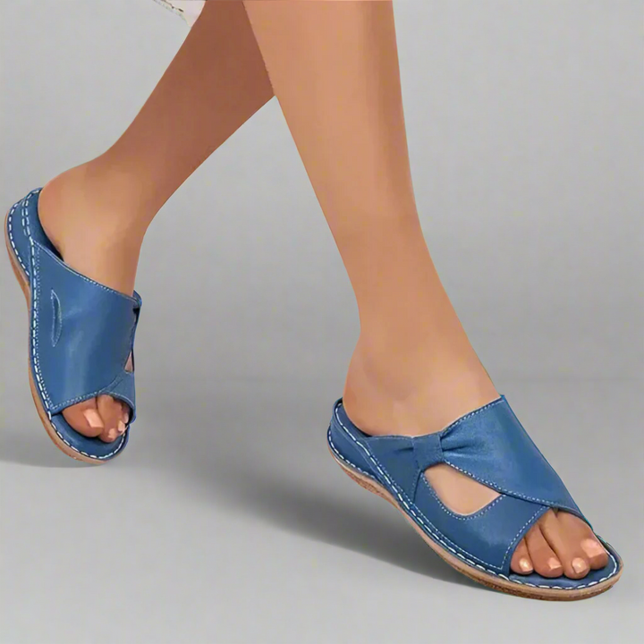 Yvonne | Sandales Orthopédiques en Cuir de Qualité Supérieure