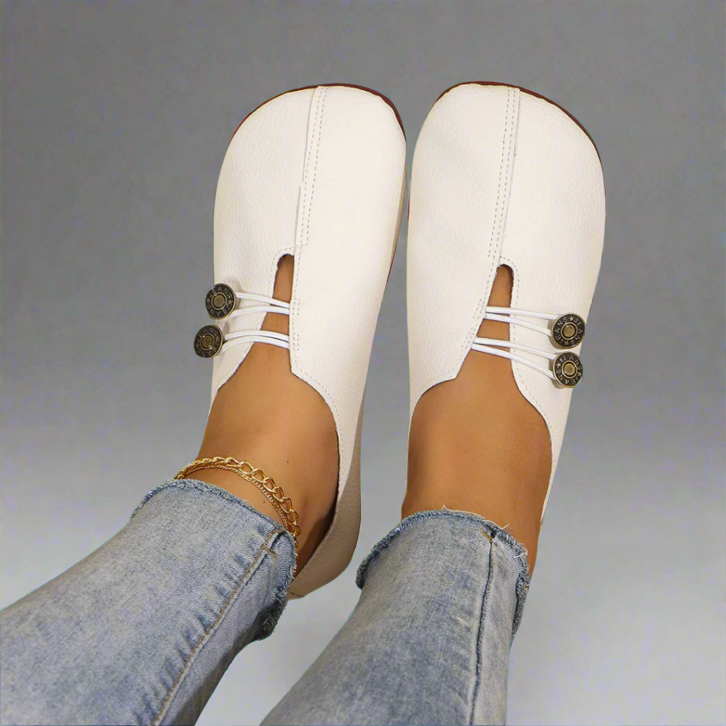 Kreszentia | Mocassins en cuir de chèvre haut de gamme
