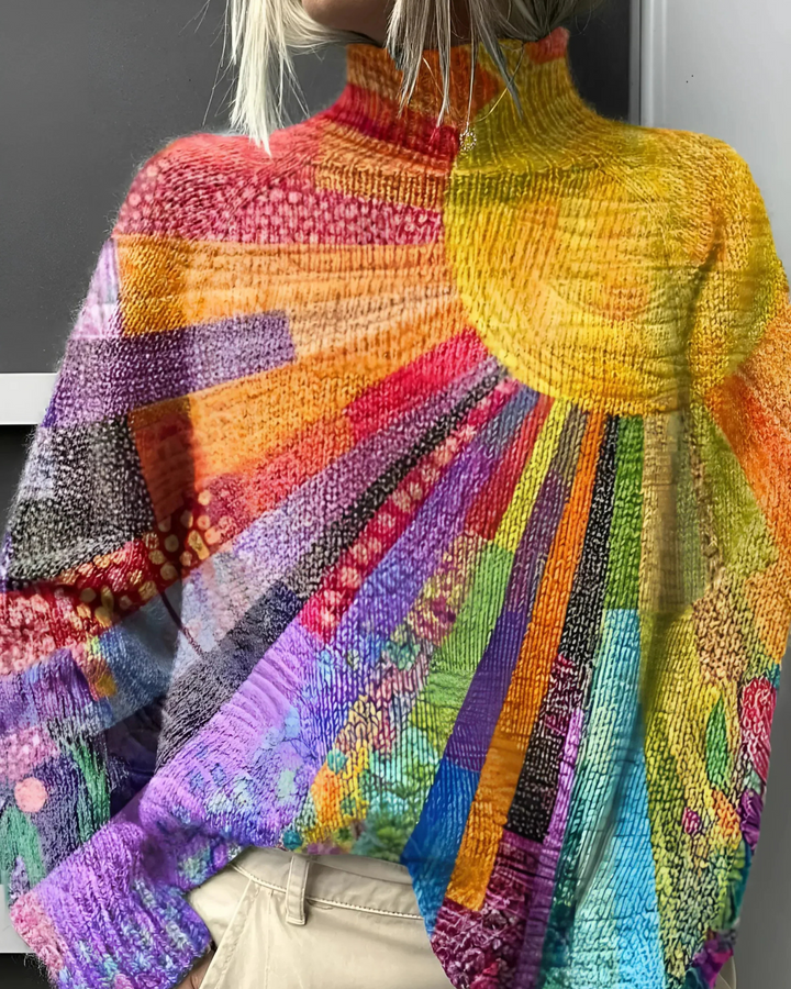 Isabella | Col roulé brillant