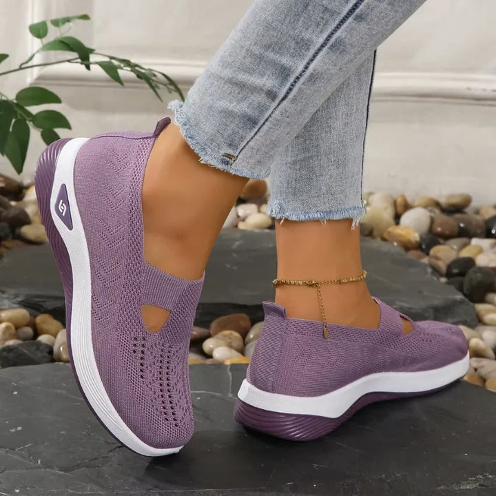 ErgoStepia™ - Baskets à confort orthopédique pour femme