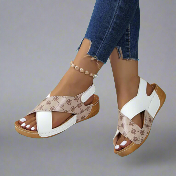Sonnhild | Sandales Artisanales Premium en Bleu Marine