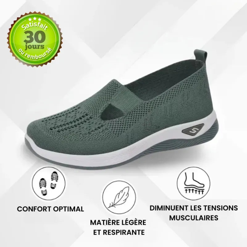 ErgoStepia™ - Baskets à confort orthopédique pour femme