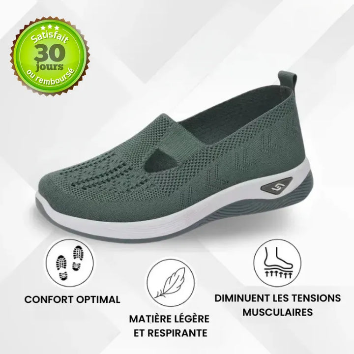 ErgoStepia™ - Baskets à confort orthopédique pour femme