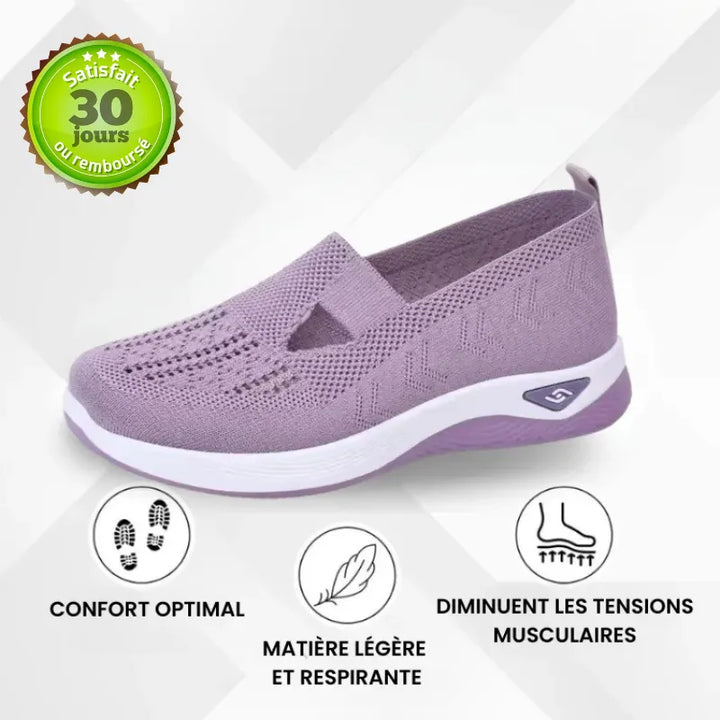 ErgoStepia™ - Baskets à confort orthopédique pour femme