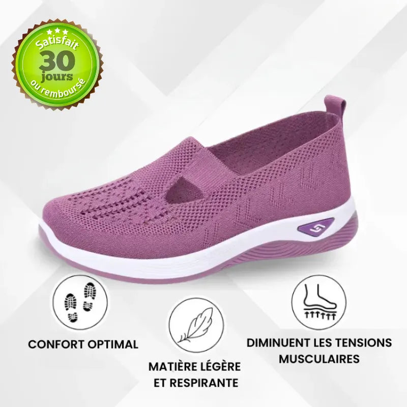 ErgoStepia™ - Baskets à confort orthopédique pour femme