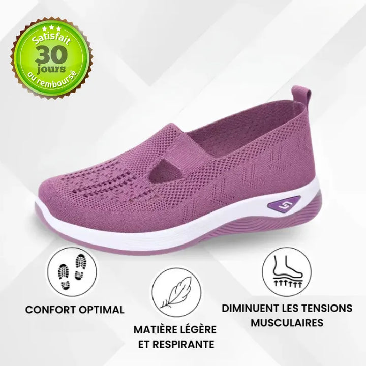 ErgoStepia™ - Baskets à confort orthopédique pour femme