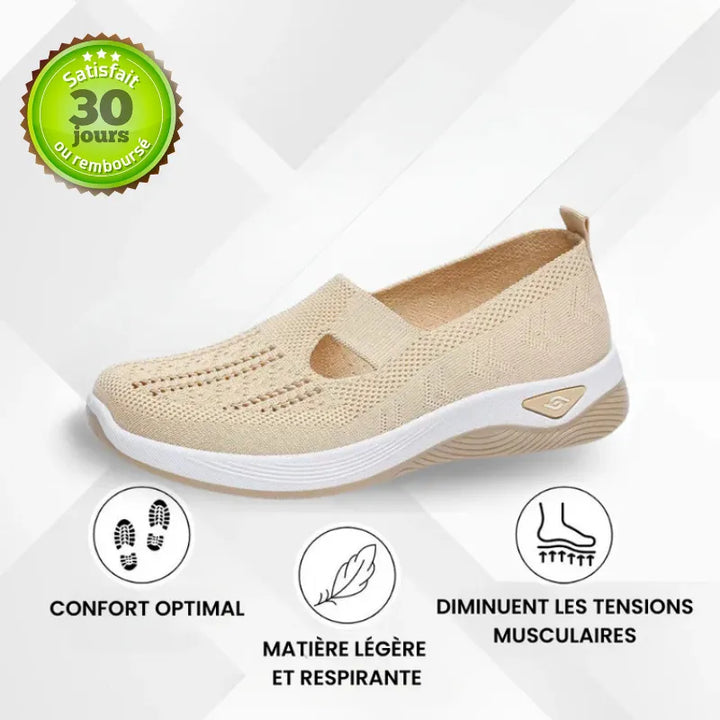 ErgoStepia™ - Baskets à confort orthopédique pour femme