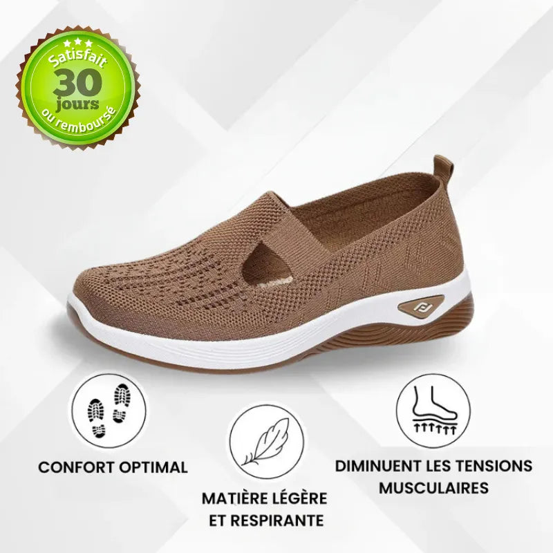 ErgoStepia™ - Baskets à confort orthopédique pour femme