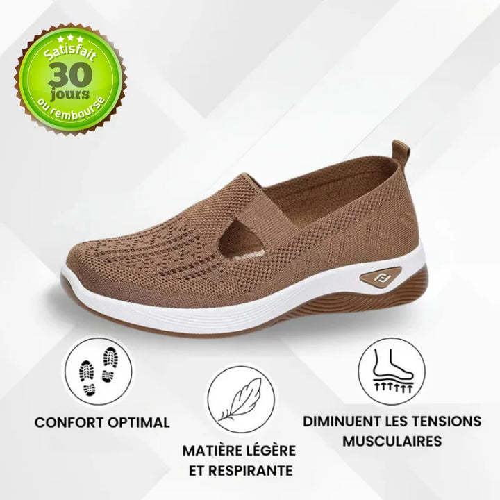 ErgoStepia™ - Baskets à confort orthopédique pour femme