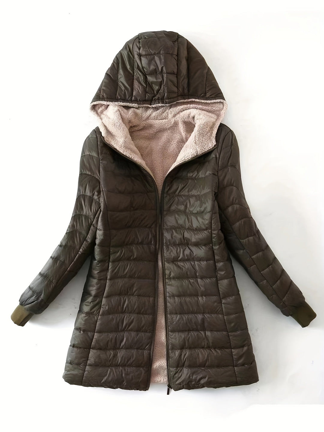 Michèle | Manteau Long Imperméable et Élégant