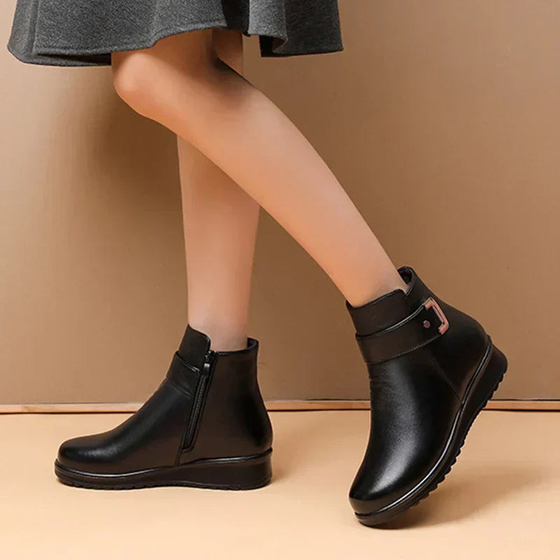 Liora | Bottes en cuir confortables