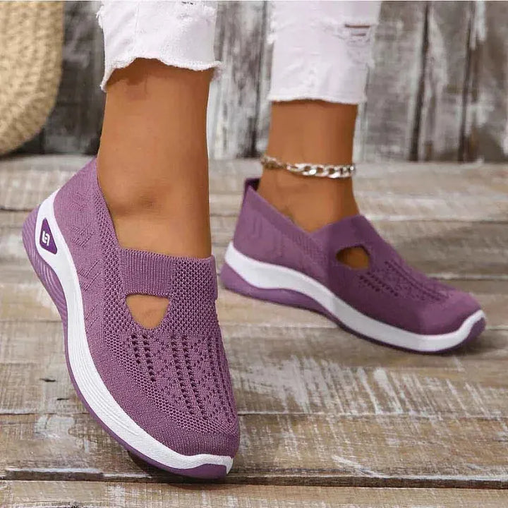 ErgoStepia™ - Baskets à confort orthopédique pour femme