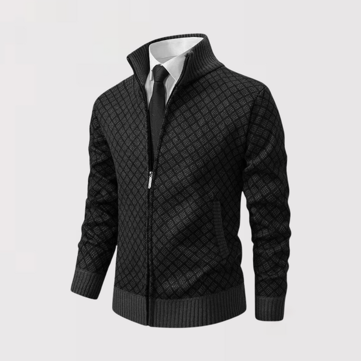 Cardigan Manuel et le pull