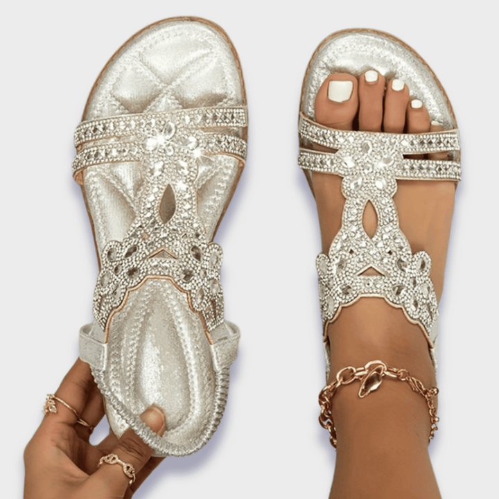 Franziska | Sandales Boho Orthopédiques en Matériaux de Qualité Supérieure
