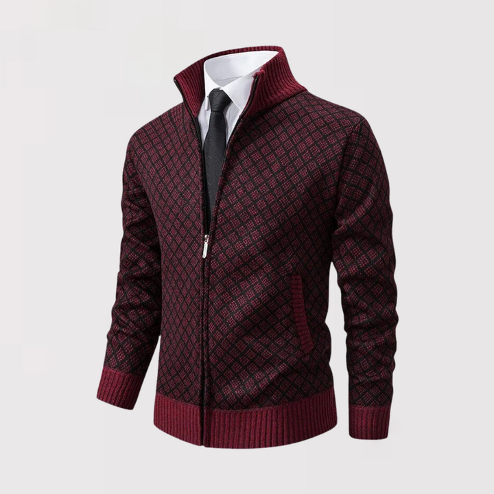 Cardigan Manuel et le pull