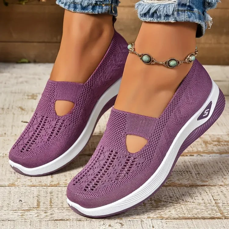 ErgoStepia™ - Baskets à confort orthopédique pour femme