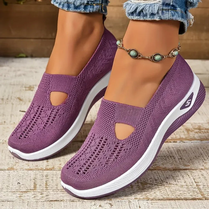 ErgoStepia™ - Baskets à confort orthopédique pour femme