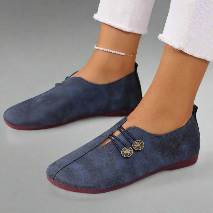 Kreszentia | Mocassins en cuir de chèvre haut de gamme