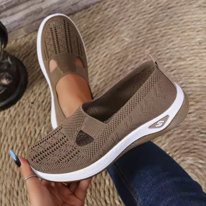 ErgoStepia™ - Baskets à confort orthopédique pour femme
