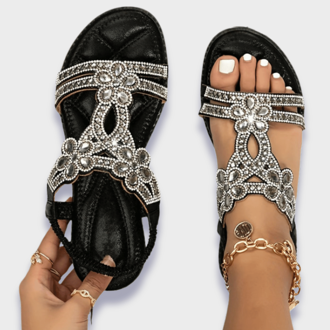 Franziska | Sandales Boho Orthopédiques en Matériaux de Qualité Supérieure