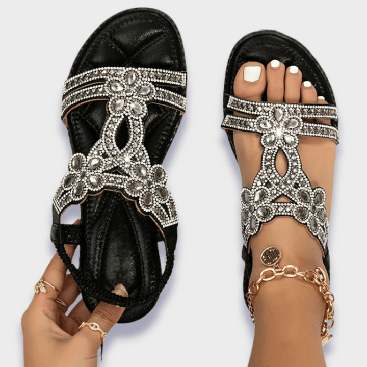 Franziska | Sandales Boho Orthopédiques en Matériaux de Qualité Supérieure