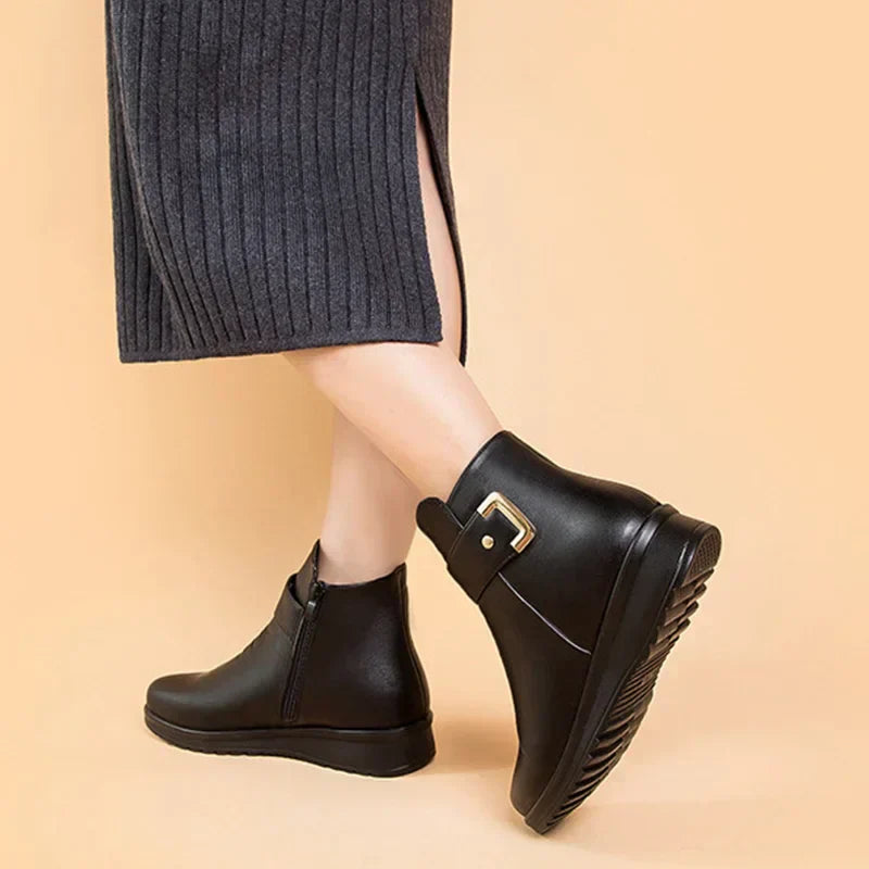 Liora | Bottes en cuir confortables