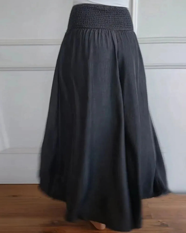Sylvia™ - Pantalon large taille haute ultra confortable