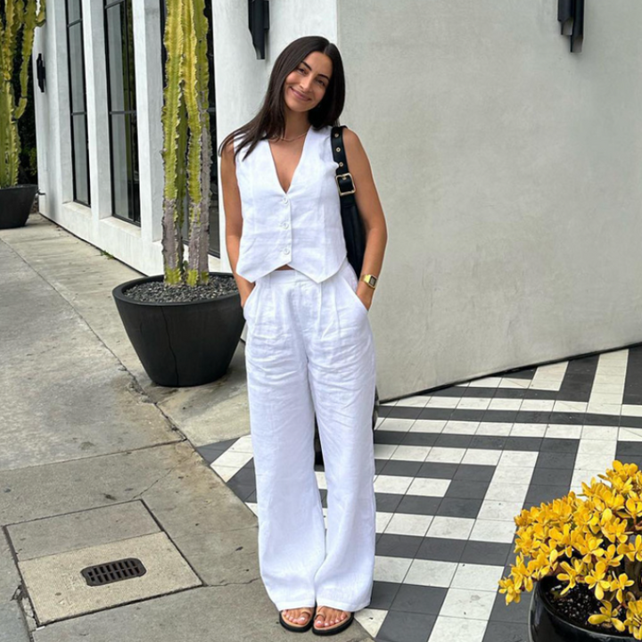 Laurent™ | Ensemble deux pièces en lin