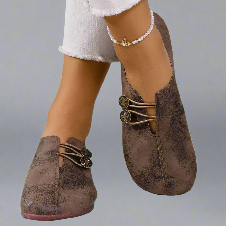 Kreszentia | Mocassins en cuir de chèvre haut de gamme