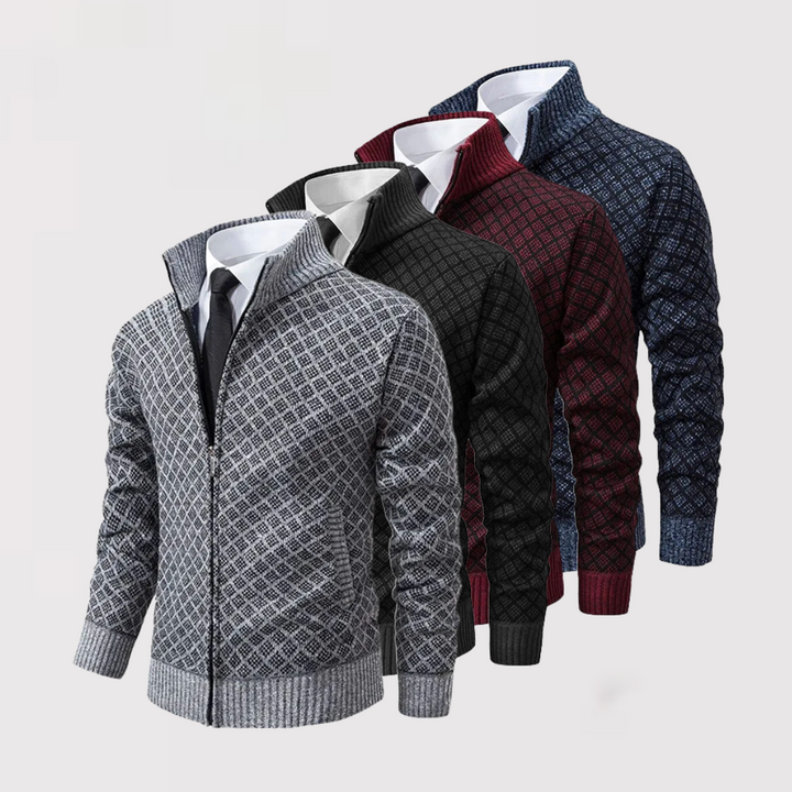 Cardigan Manuel et le pull