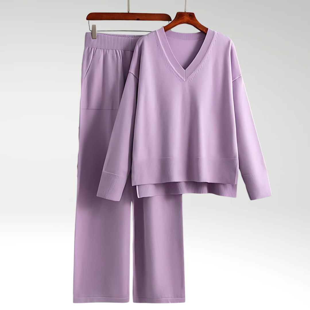 Dupont™ | Luxe Ensemble Deux Pièces Col V