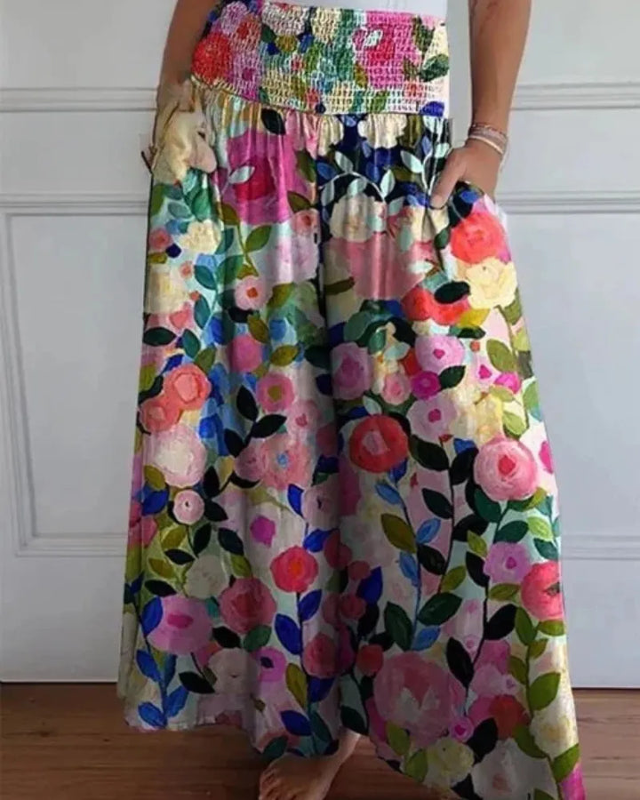 Sylvia™ - Pantalon large taille haute ultra confortable