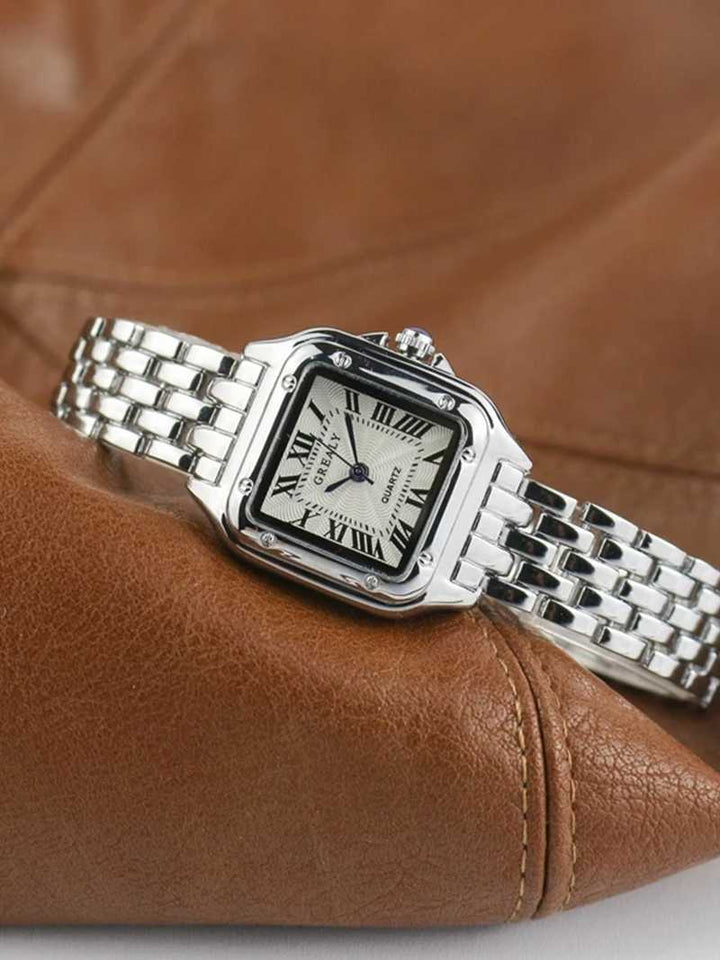 Novessa | Montre à quartz carrée haut de gamme