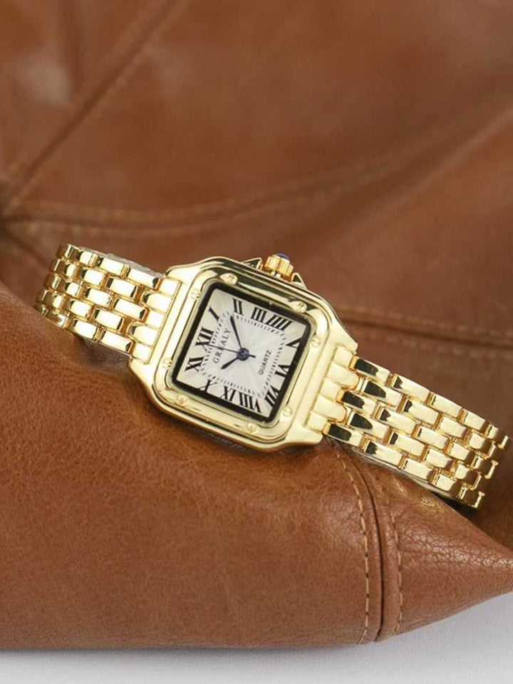 Novessa | Montre à quartz carrée haut de gamme