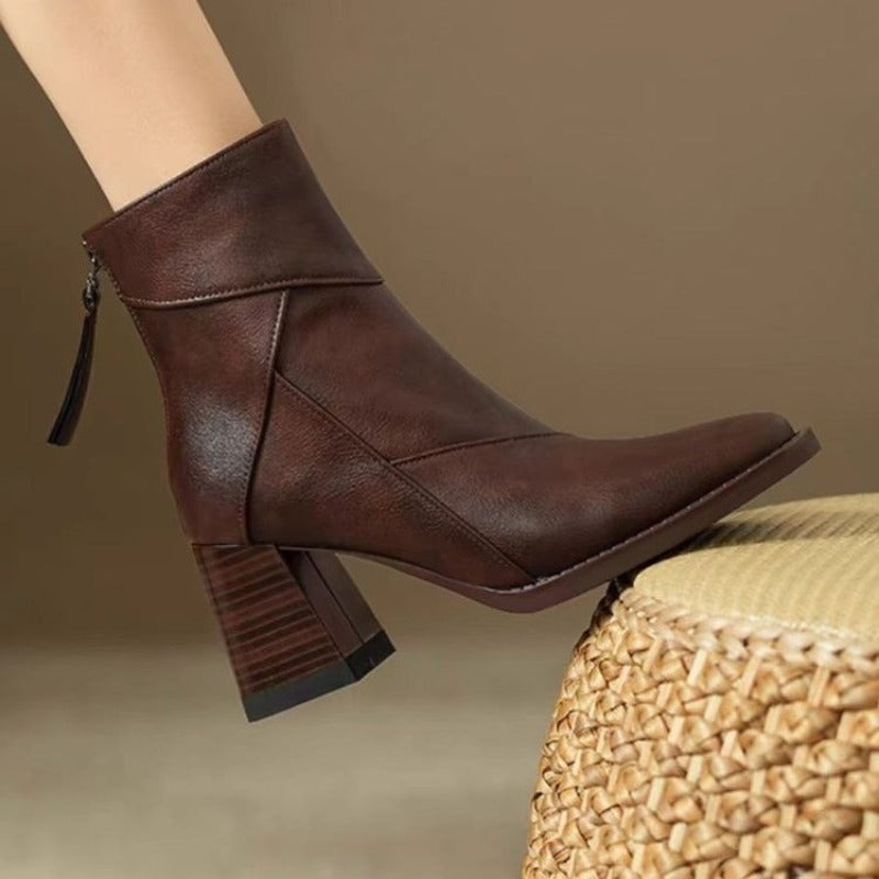 Amara | Escarpins confortables en cuir