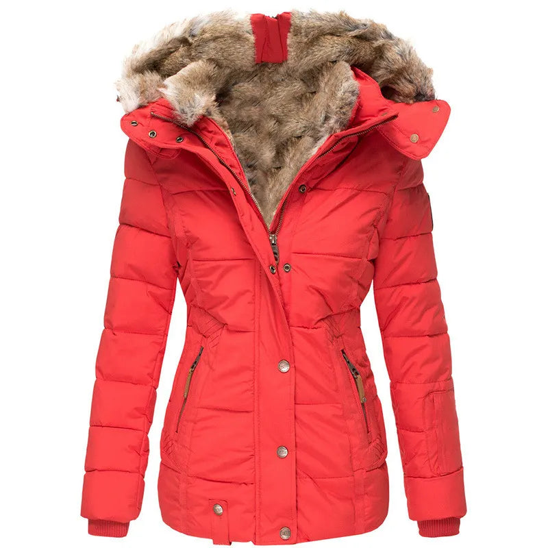 Dupont™ | Manteau d'hiver chaud avec doublure en fourrure