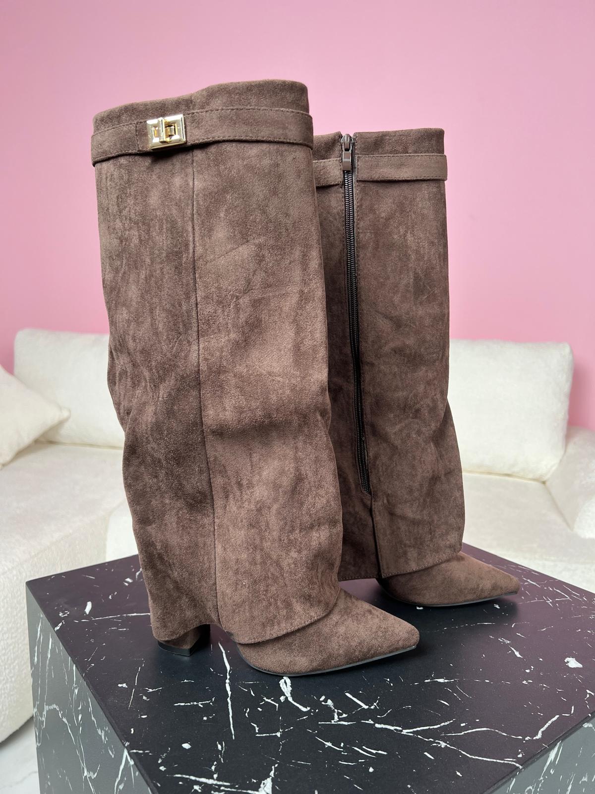 Savannah | Bottes de cowboy en daim